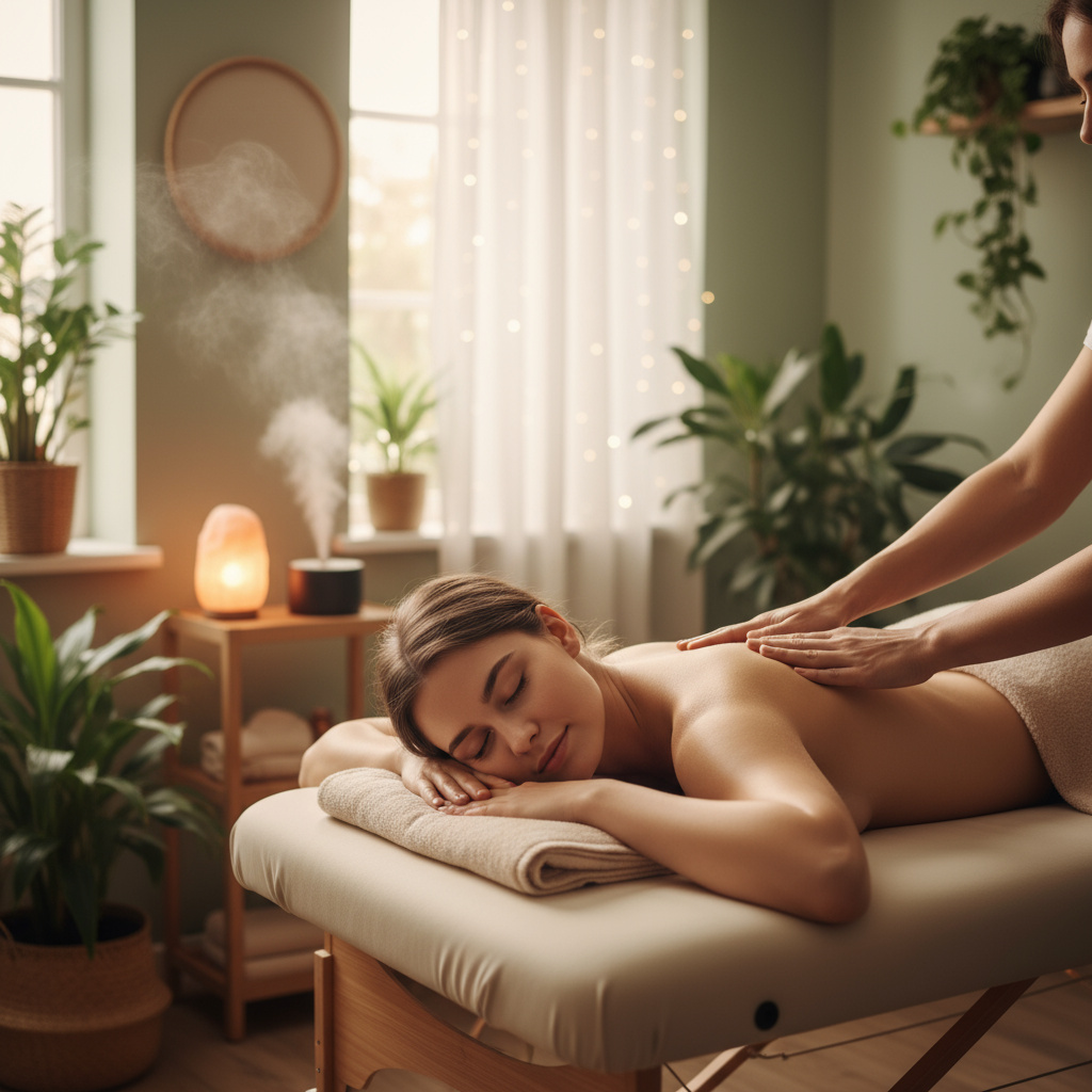 Entspannende Massage